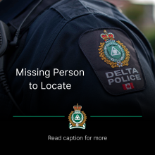 Missing June 2026 Delta Police Graphic