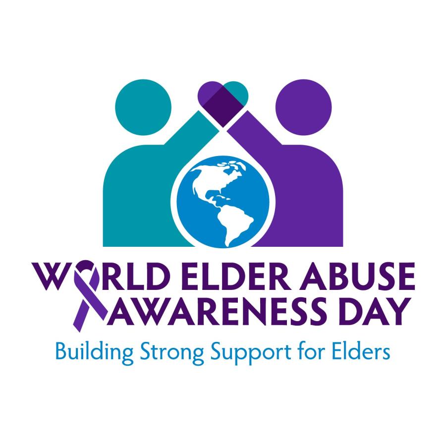 World Elder Abuse Awareness Day Logo (2025)