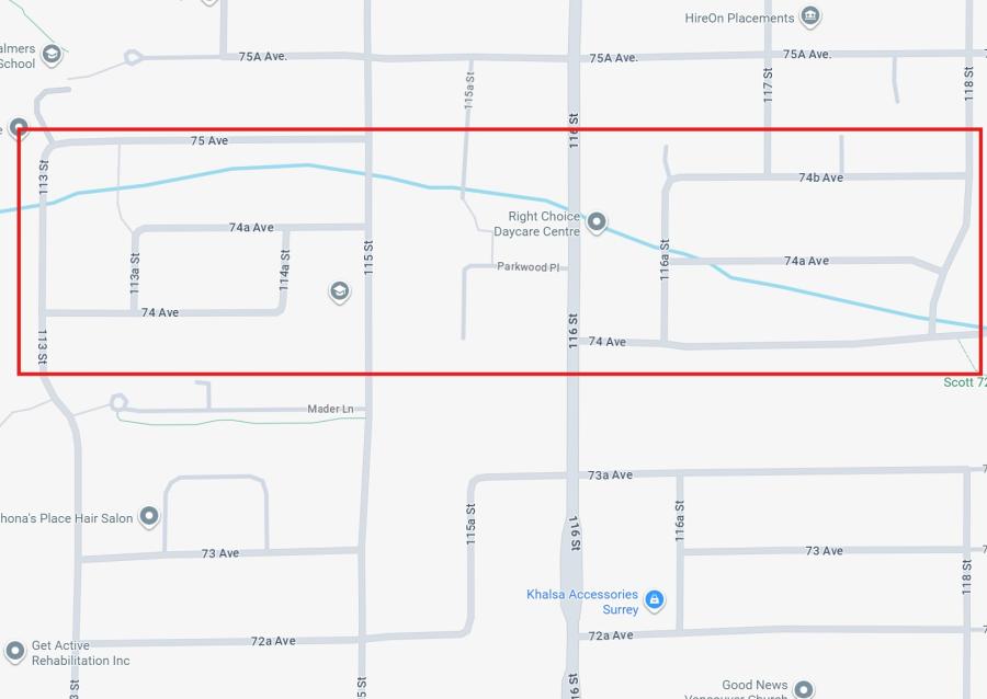Map for Candy Tampering News Release DPD (November 27th, 2025)